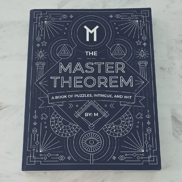 The master theorem Other - The Master Theorem Puzzle Book - Blue